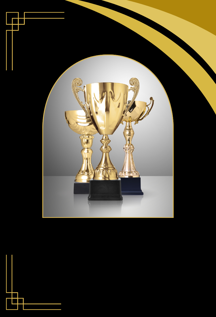 Trophies, Trophy cups, resin awards