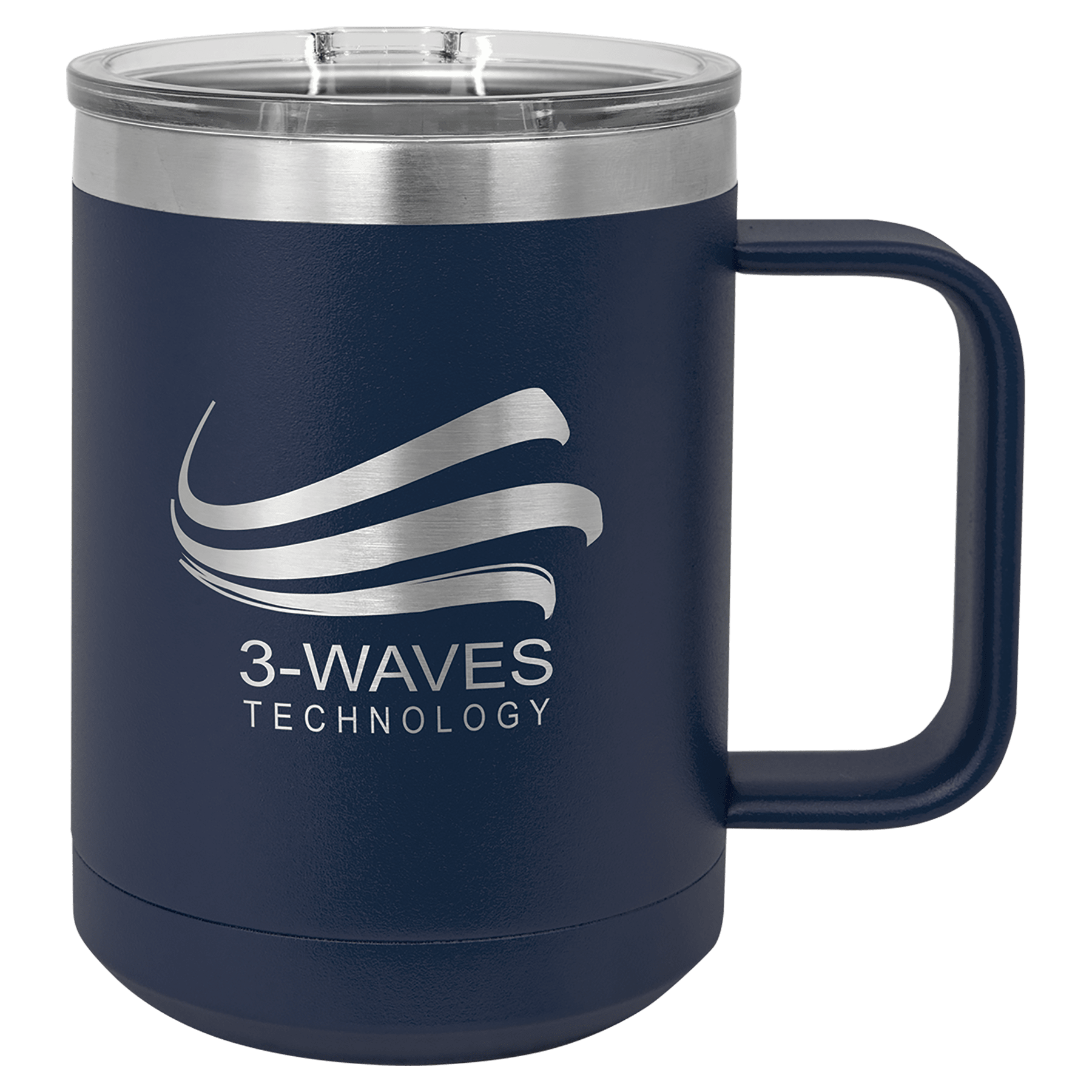 15 oz. Stainless Steel Vacuum Insulated Mug with Slider Lid (18 Different Colors)