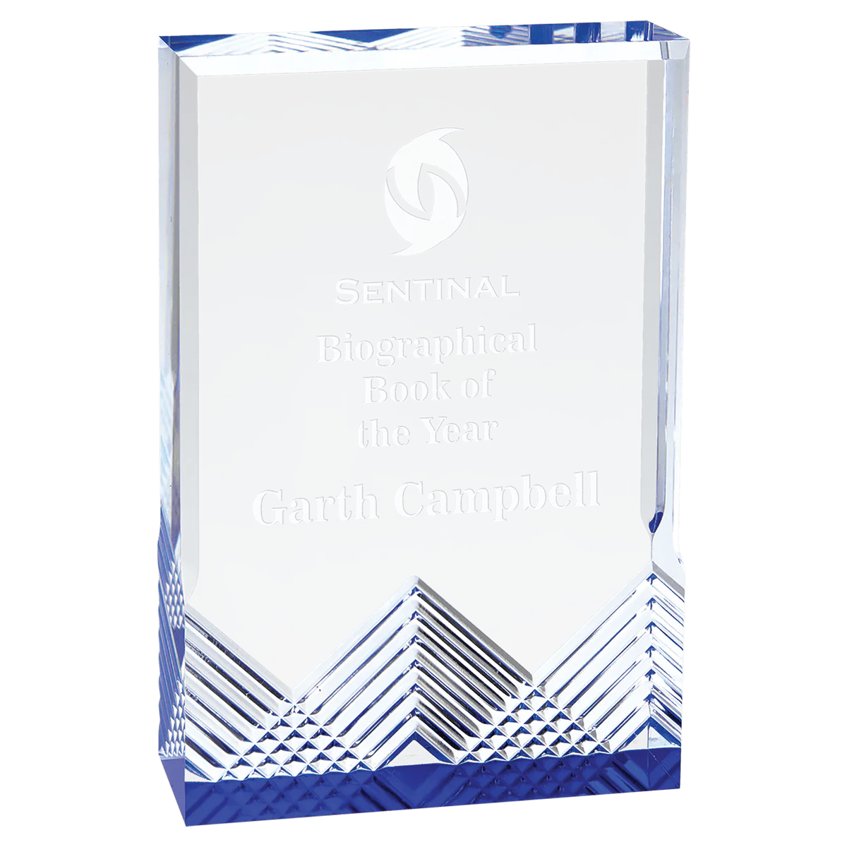 Blue Apex Mirage Acrylic Award (3 Sizes)