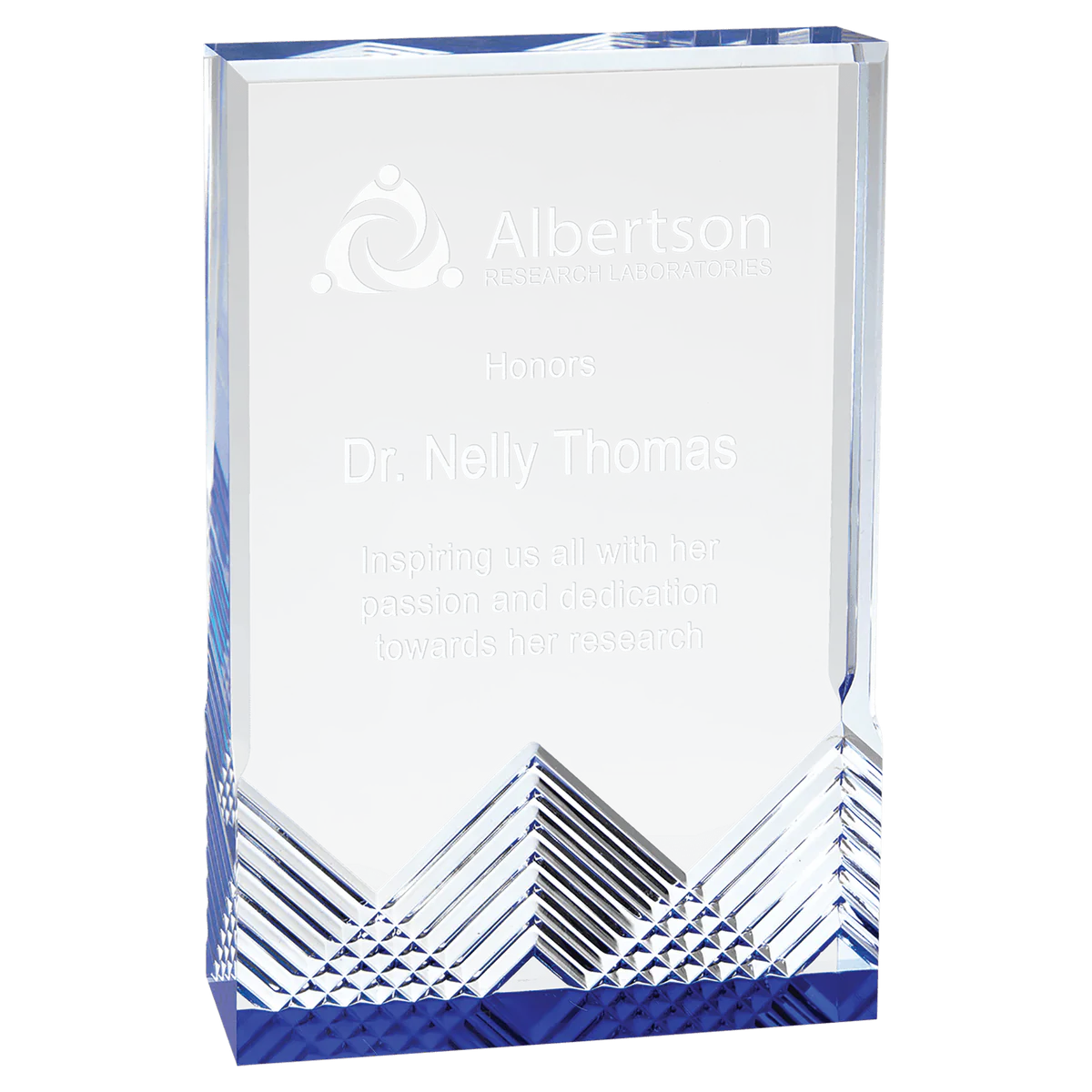 Blue Apex Mirage Acrylic Award (3 Sizes)