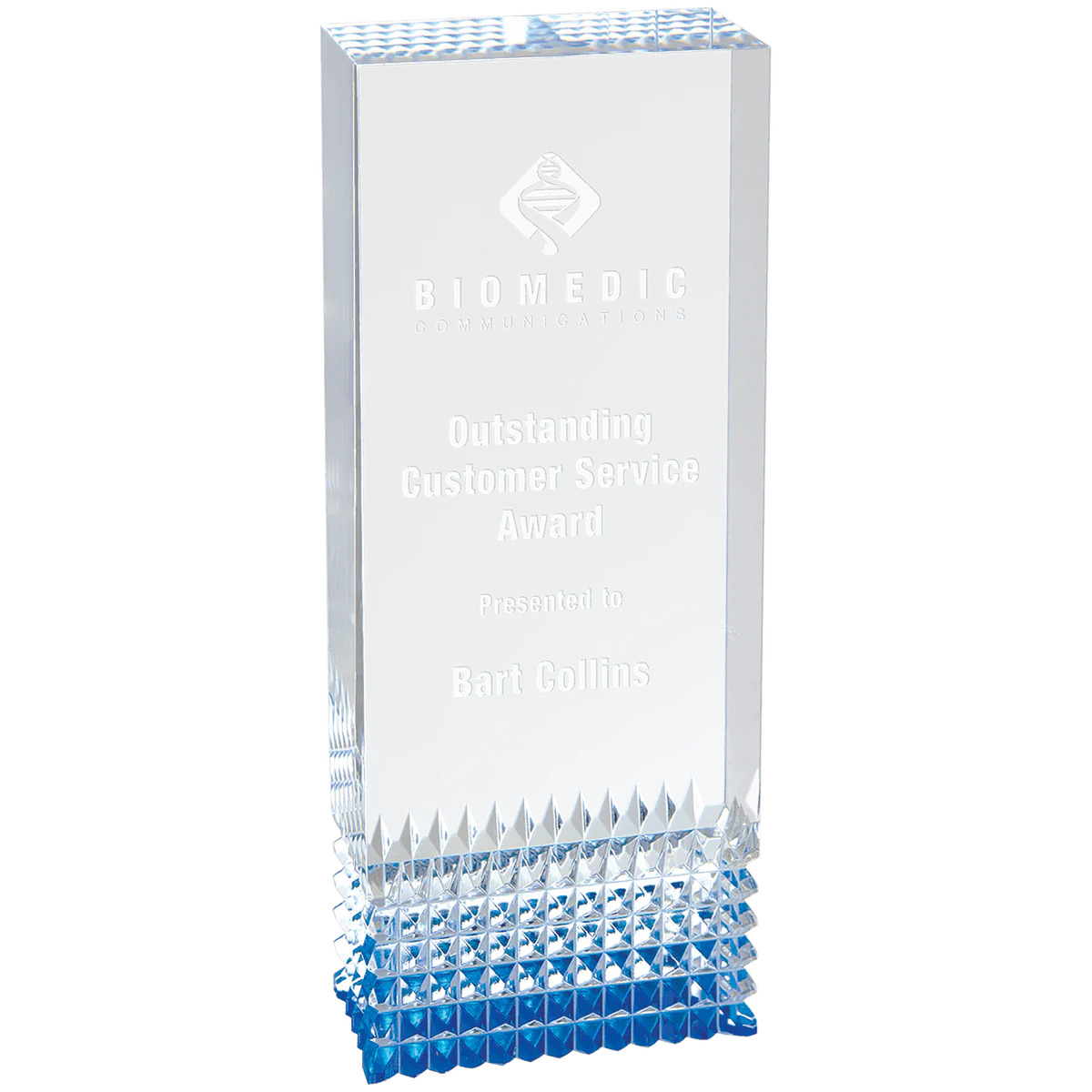 Blue Tribute Acrylic (3 Sizes)