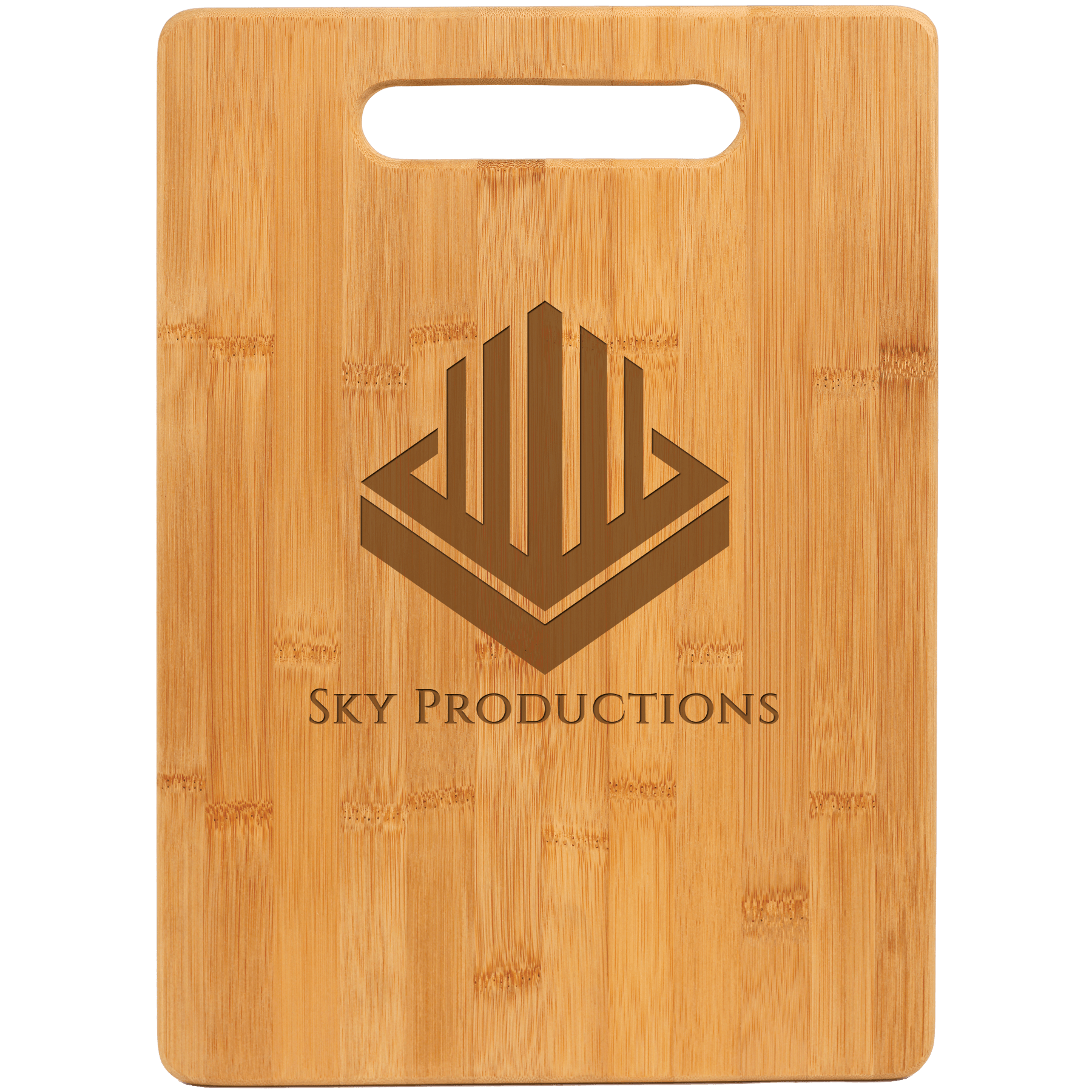 13 3/4" x 9 3/4" Bamboo Rectangle Cutting Board