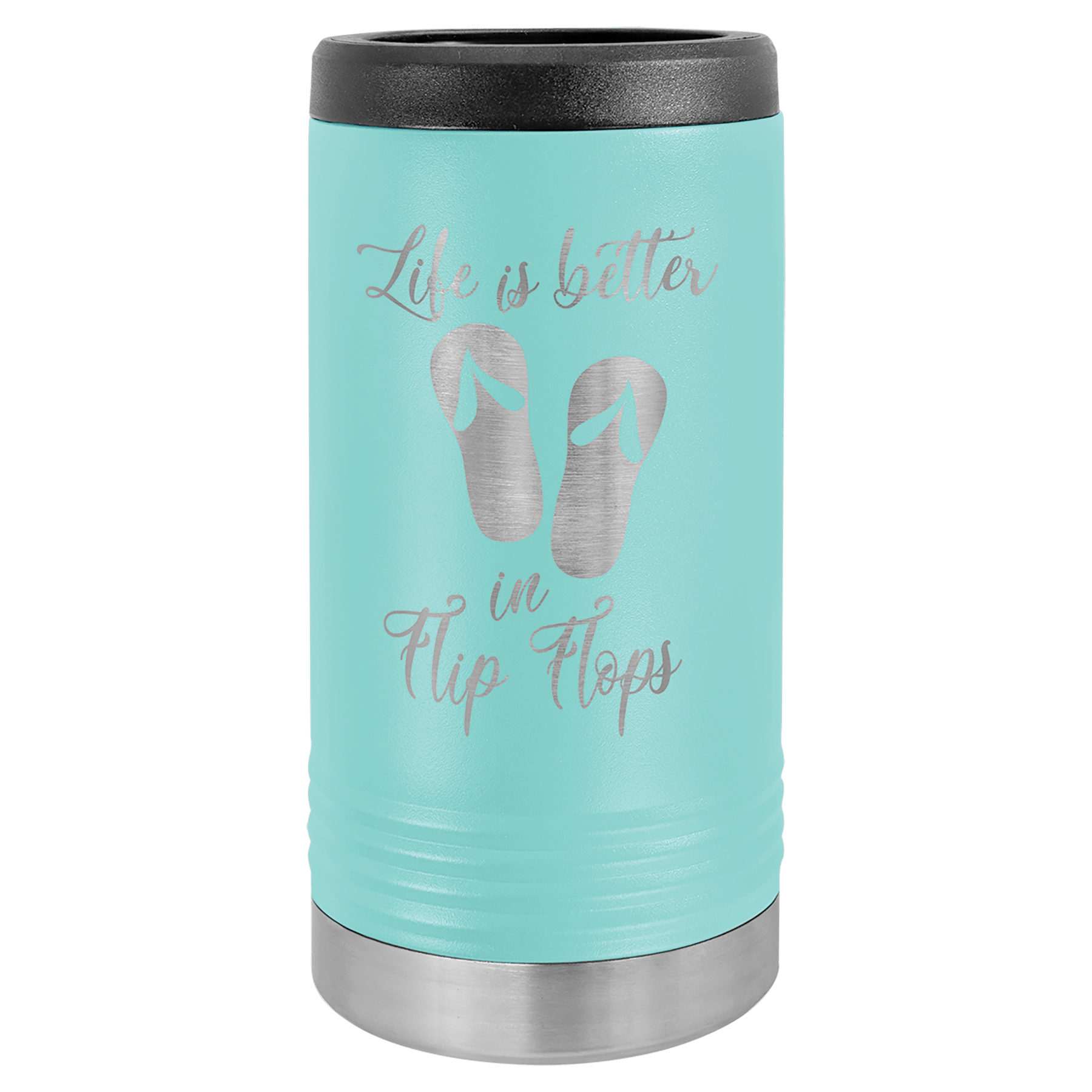 Polar Camel Black Slim Beverage Holder (18 Different Colors)