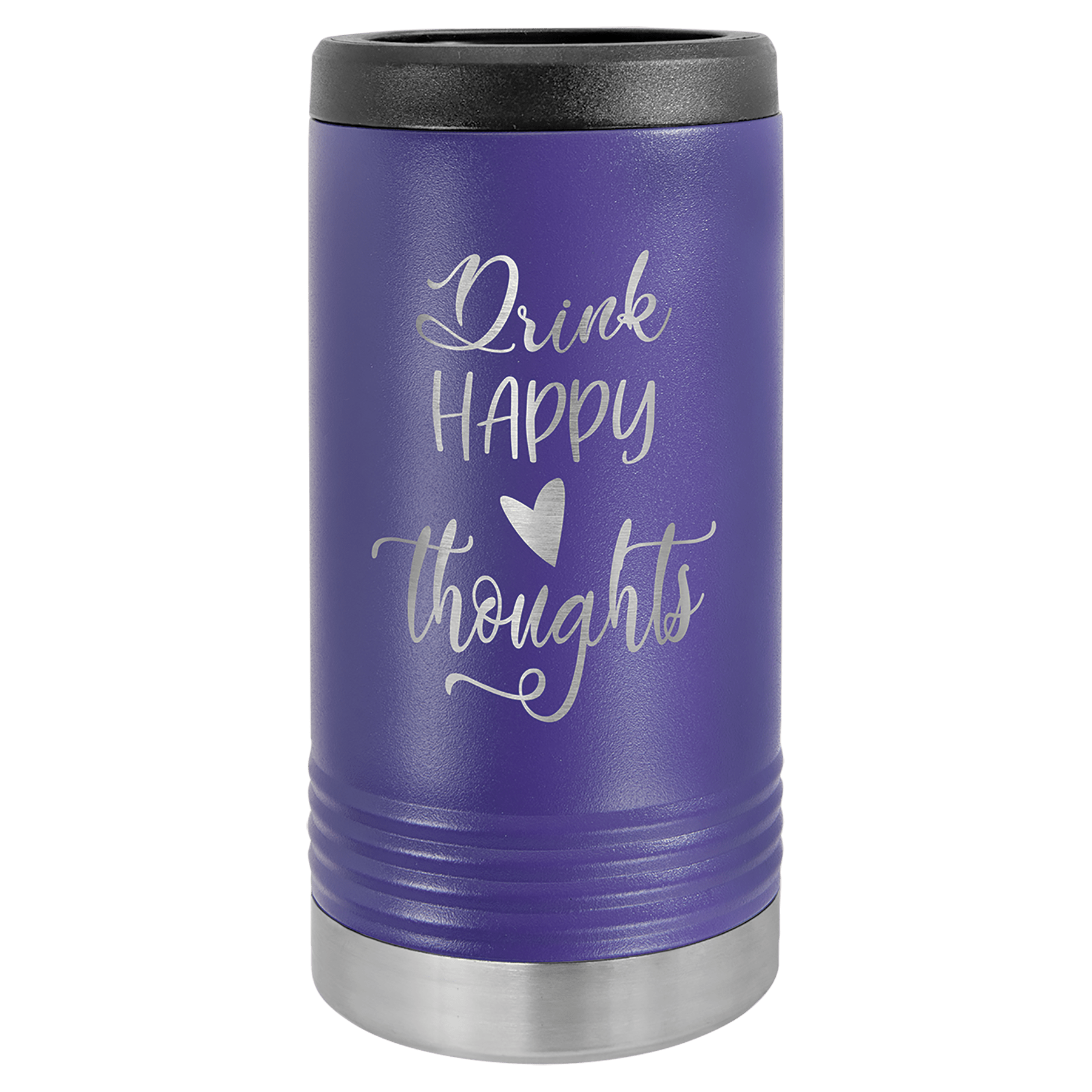 Polar Camel Black Slim Beverage Holder (18 Different Colors)