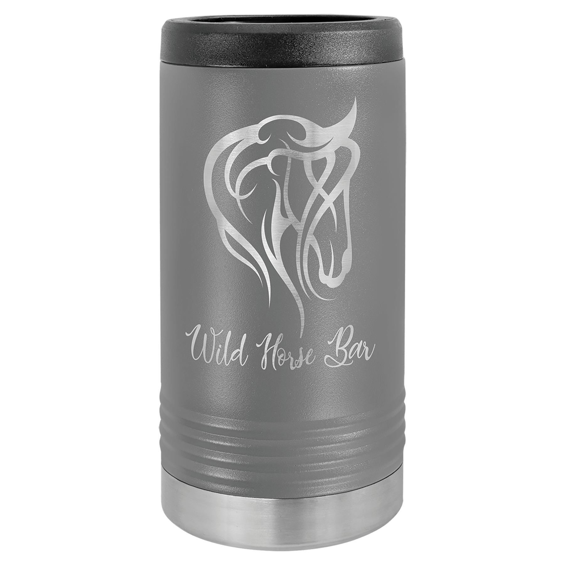 Polar Camel Black Slim Beverage Holder (18 Different Colors)
