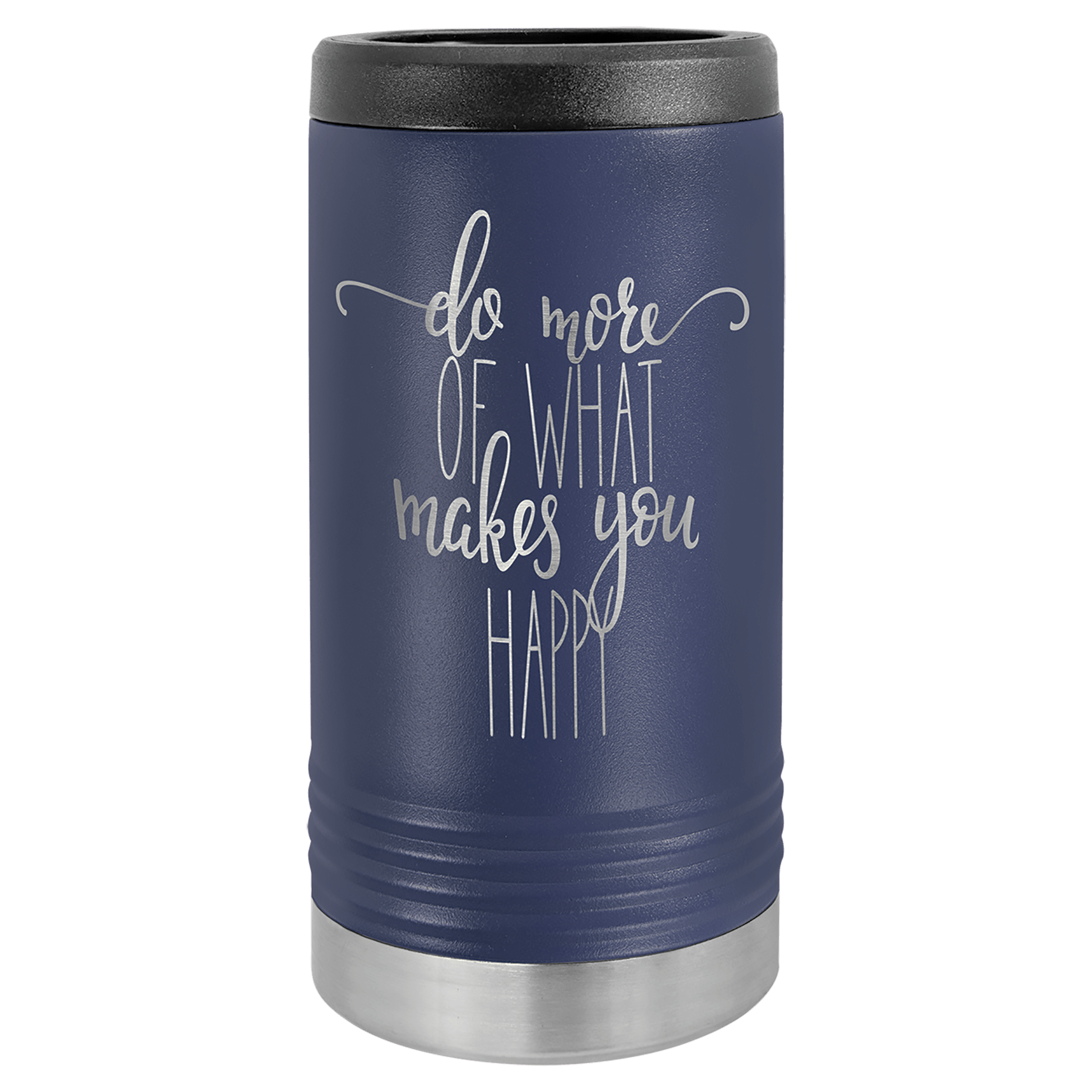 Polar Camel Black Slim Beverage Holder (18 Different Colors)