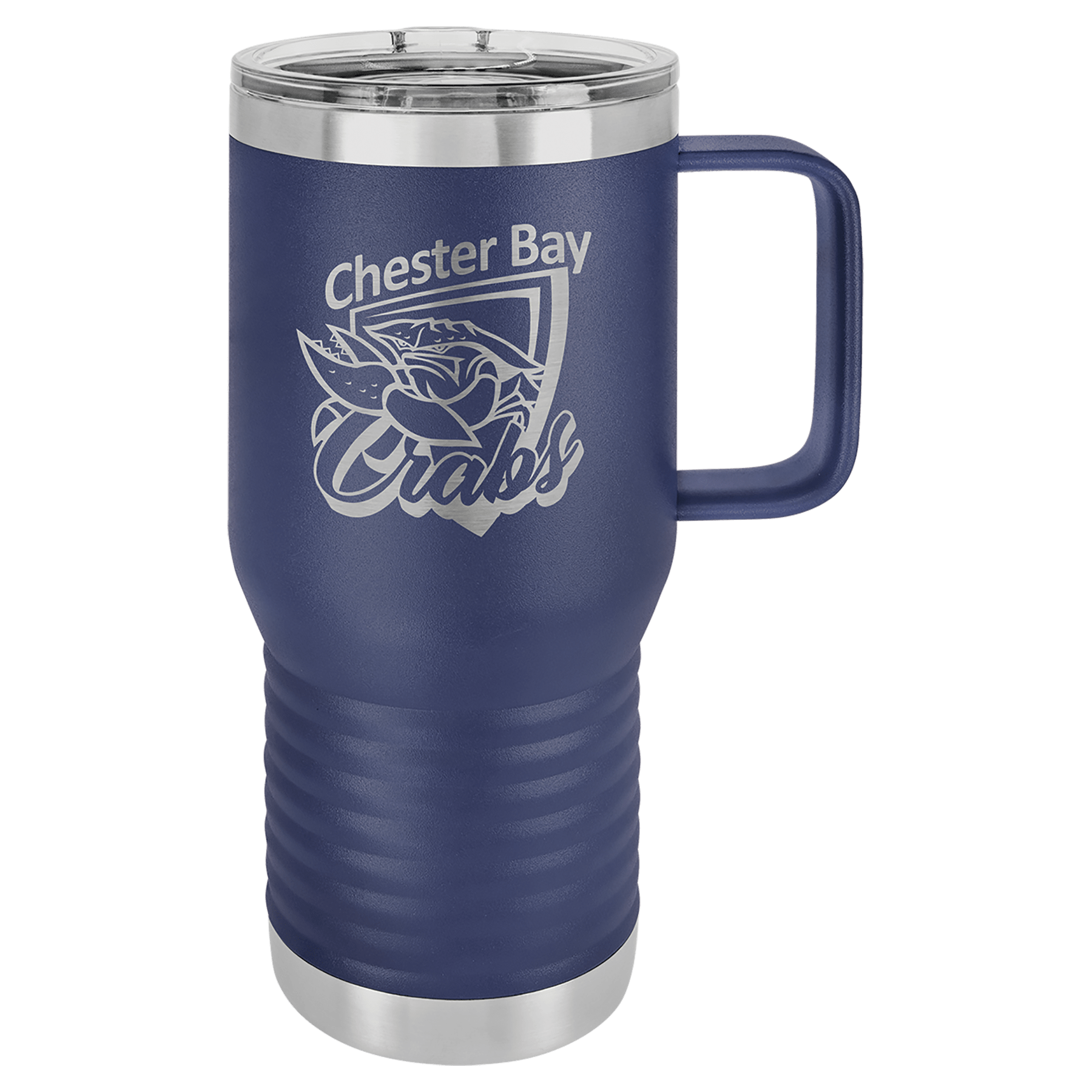 20 oz. Stainless Steel Vacuum Insulated Travel Mug with Slider Lid (18 Different Colors)