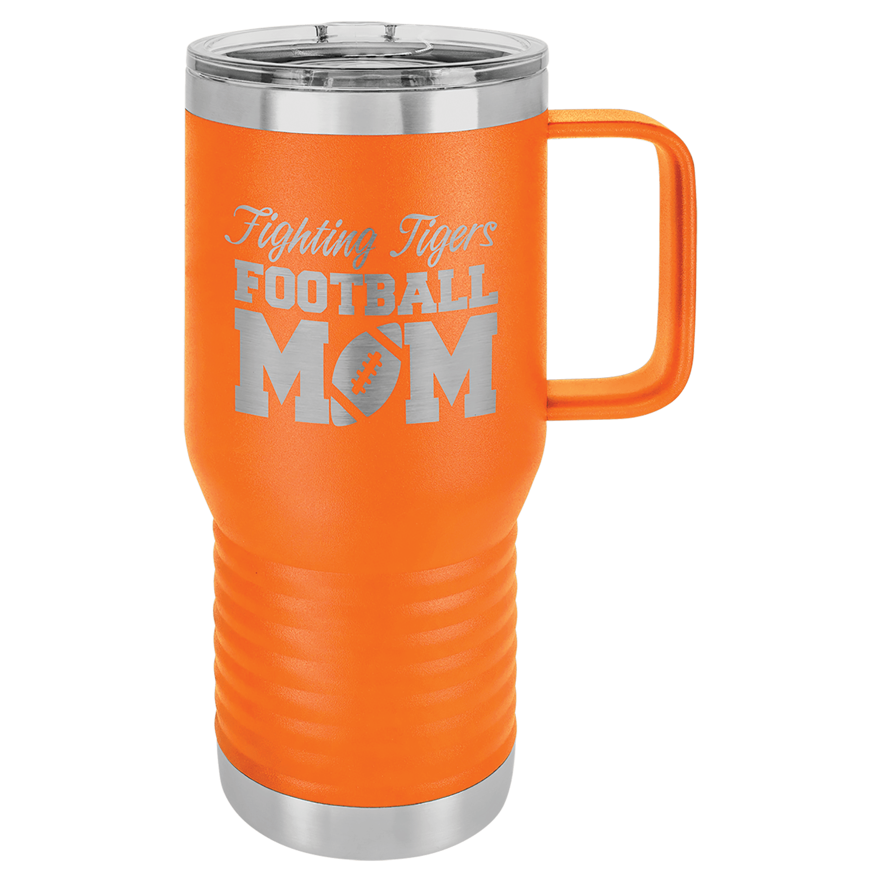 20 oz. Stainless Steel Vacuum Insulated Travel Mug with Slider Lid (18 Different Colors)