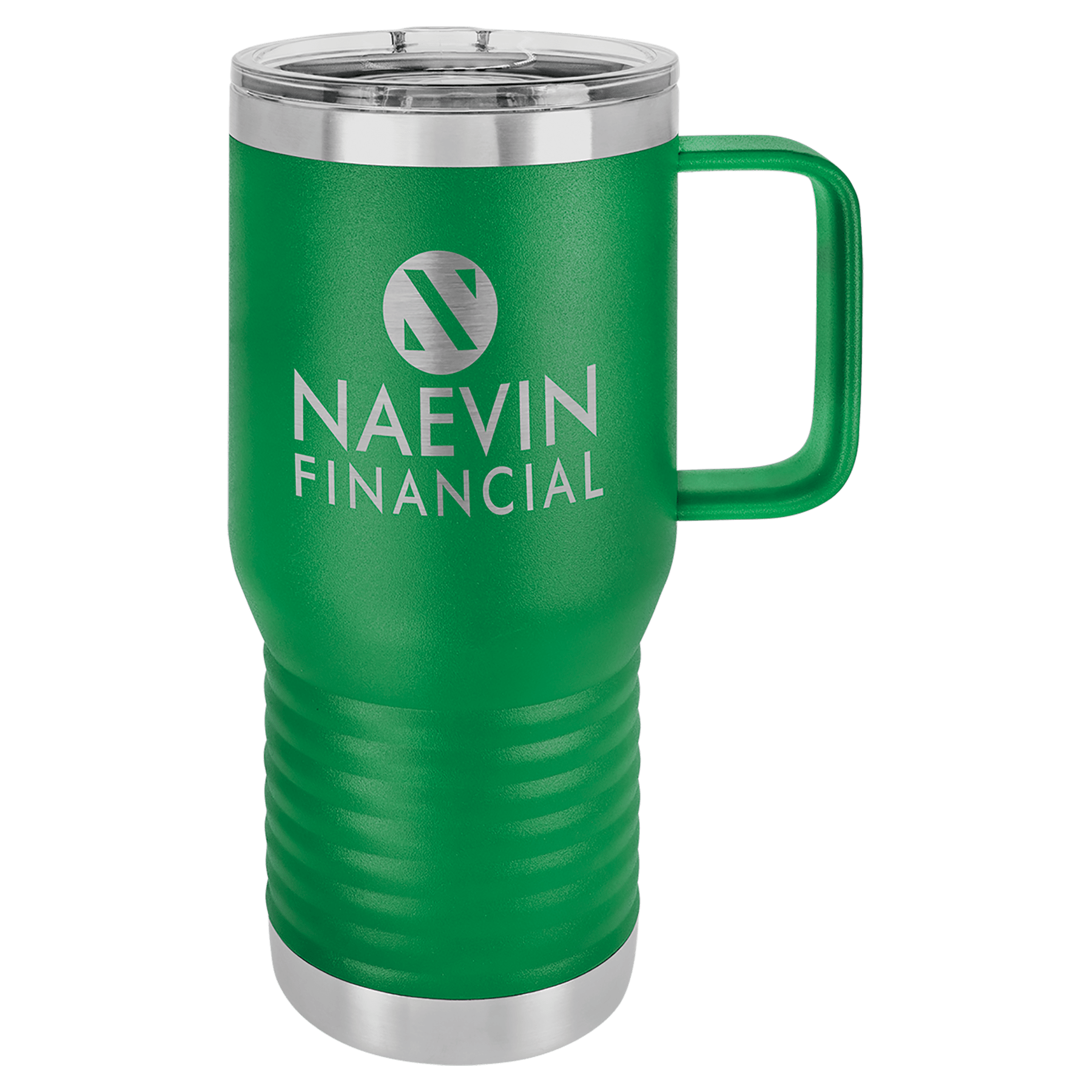 20 oz. Stainless Steel Vacuum Insulated Travel Mug with Slider Lid (18 Different Colors)