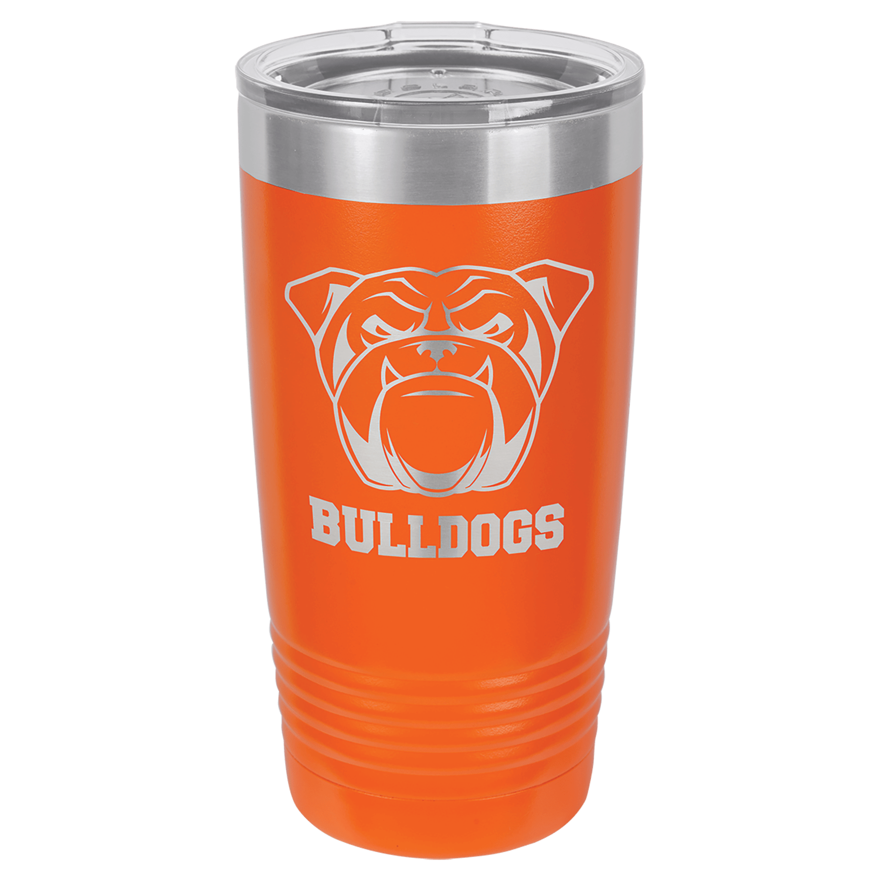 20 oz. Stainless Steel Vacuum Insulated Ringneck Tumbler with Clear Lid (18 Different Colors)