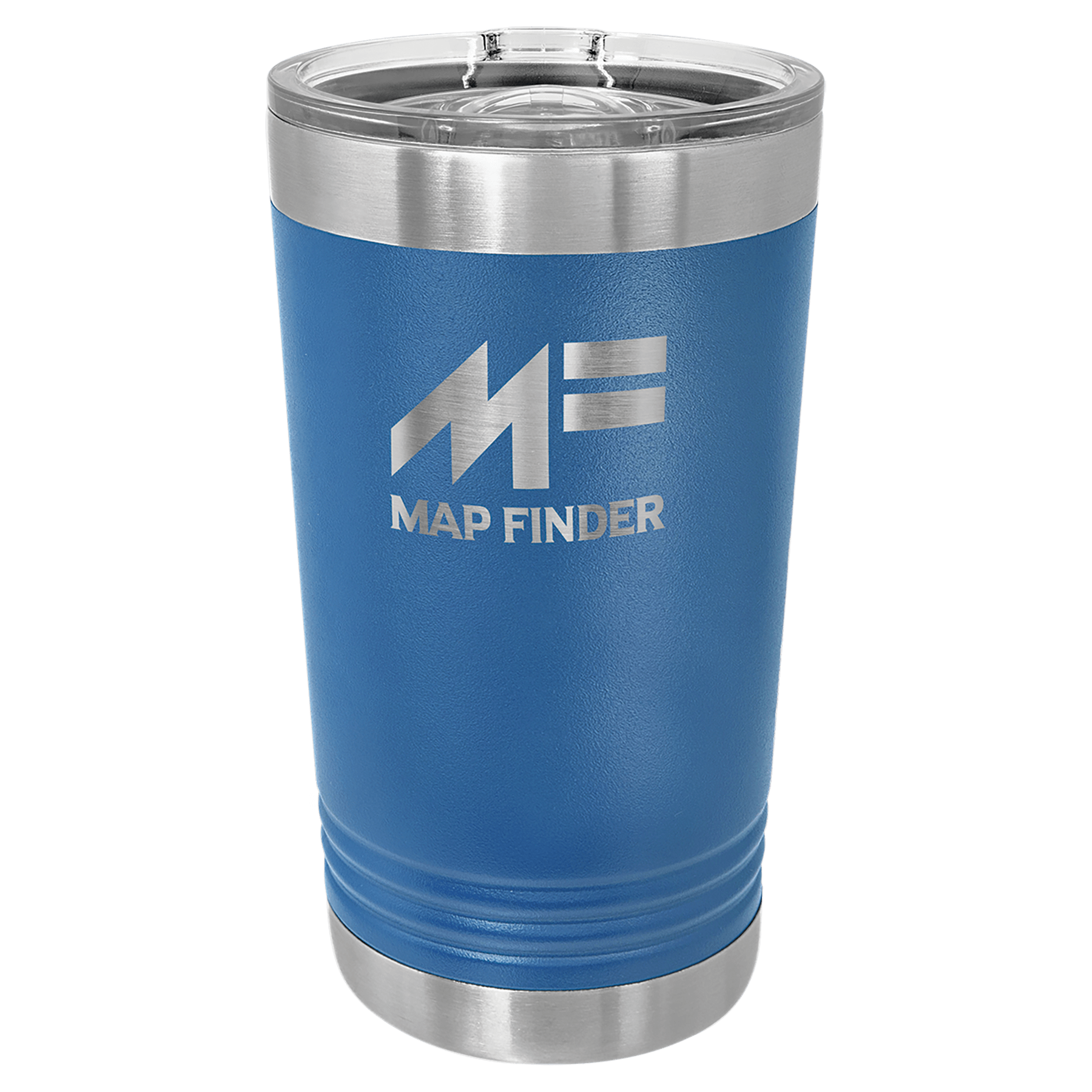 16 oz. Stainless Steel Pint with Slider Lid (18 Different Colors)