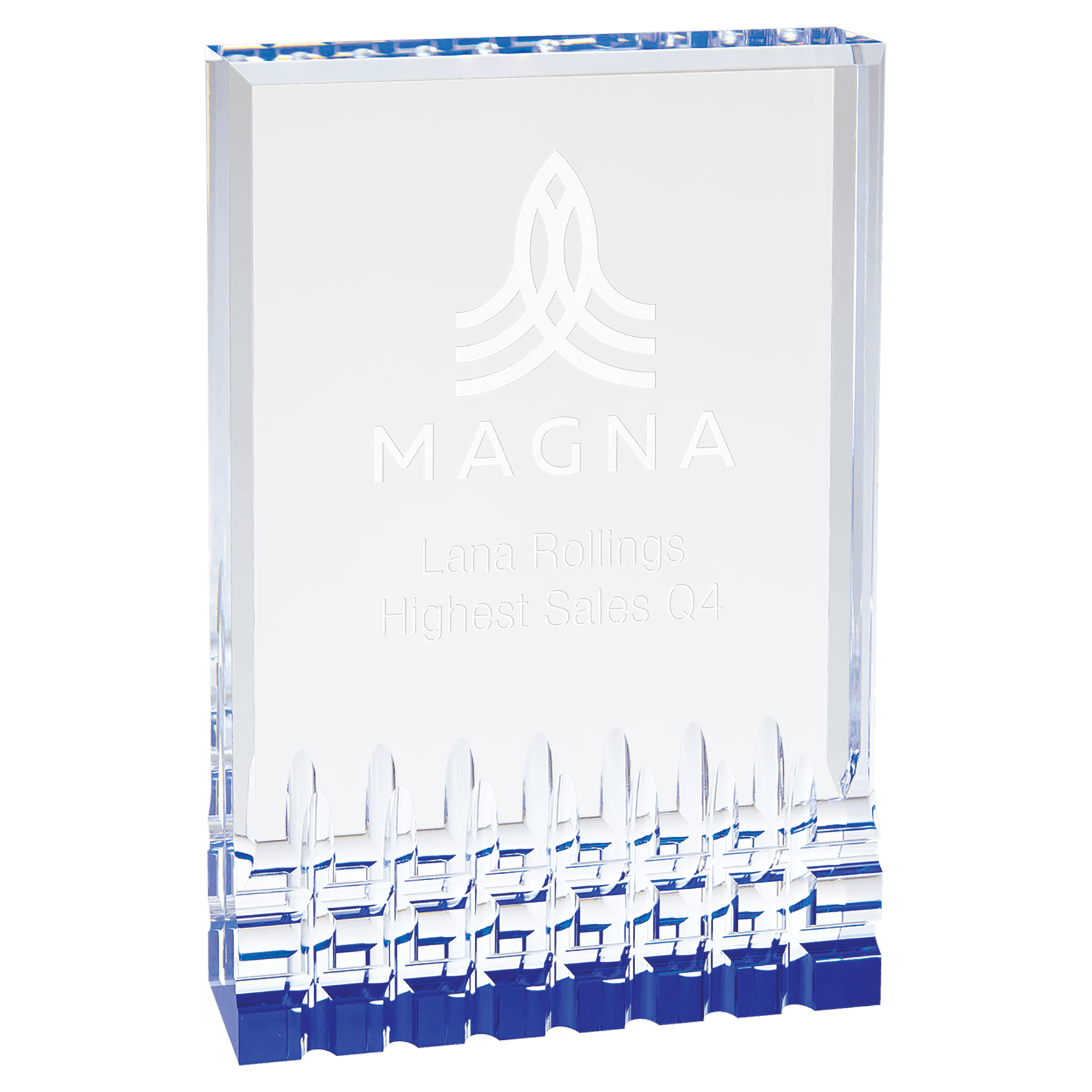 Blue Mirage Acrylic Award (4 Sizes)
