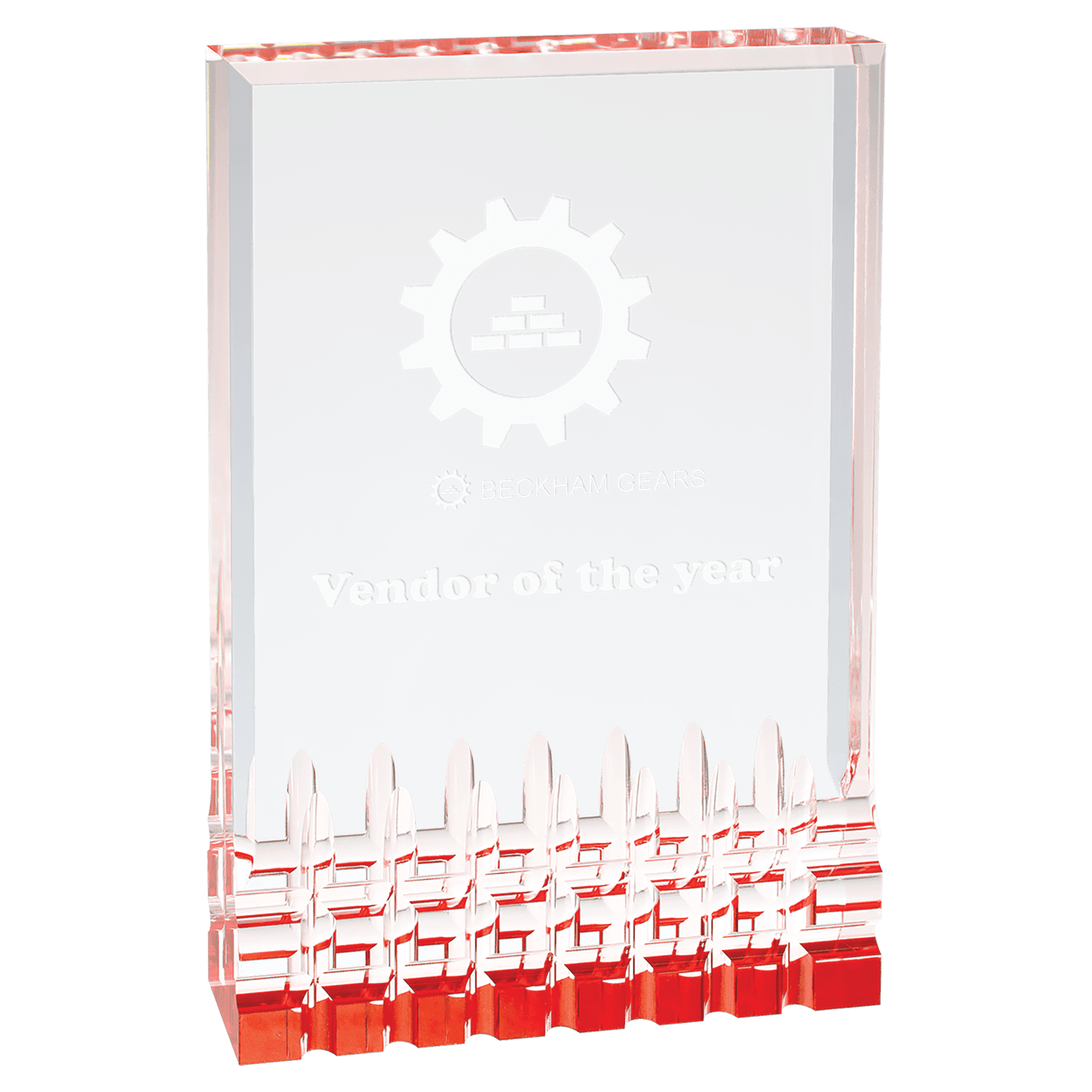 Red Mirage Acrylic Award (4 Sizes)