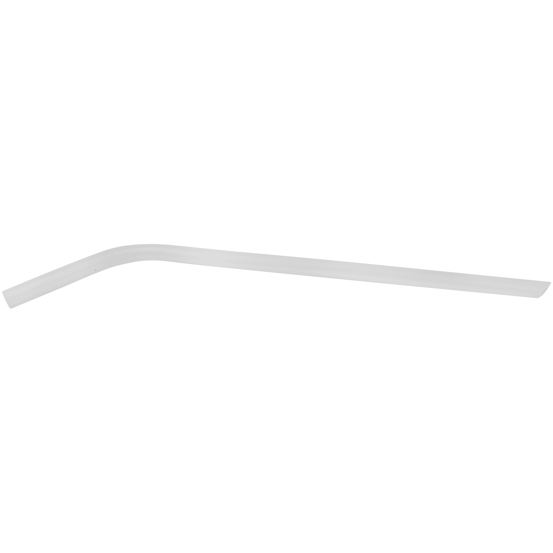 10" Frost Small Silicone Straw