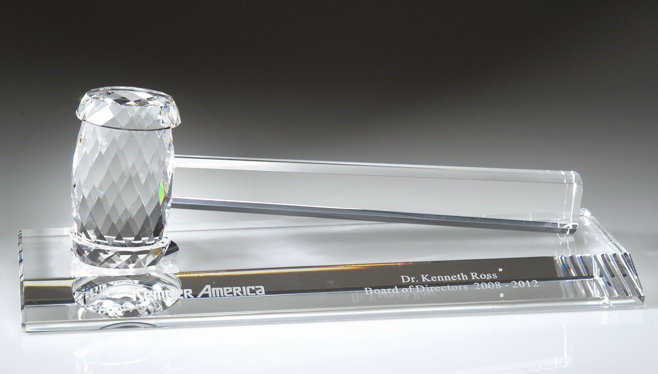 Crystal Gavel